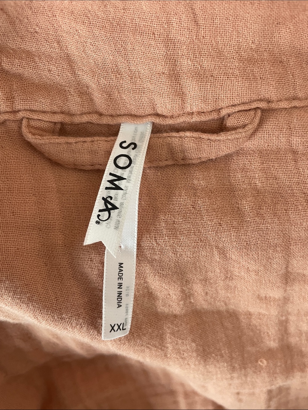 Soma Cotton Gauze Robe/Lounge dress - Picture 4 of 4